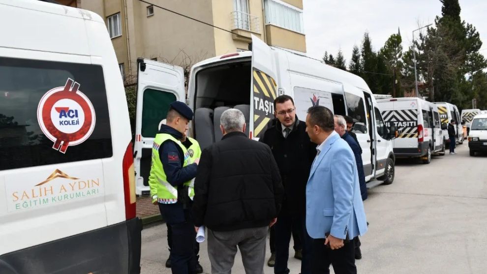 Safranbolu’da okul servisleri denetlendi