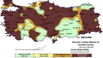 Bolu'da kuraklık kapıda! Kuraklık alan haritasında Bolu'da var