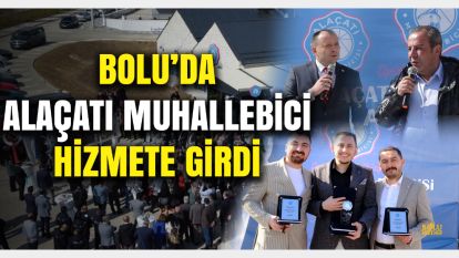 Bolu'da meşhur Alaçatı Muhallebicisi açıldı: Görkemli anlara sahne oldu