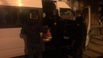 DÜZCE'DE 20 kaçak göçmen yakalandı; 1 gözaltı