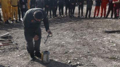 Göynük Orman İşletme Müdürlüğünde Yangın Eğitim Tatbikatı düzenlendi