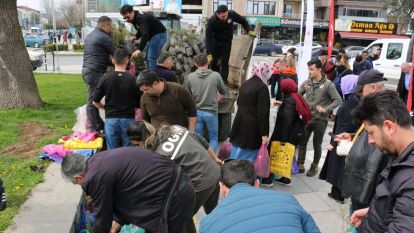 Düzce'de 10 bin fidan ücretsiz dağıtıldı