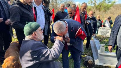 Kaymakamlıktan şehitlere saygı yürüyüşü