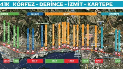 Kocaeli'nin yeni hattı 41K ilk seferine başlıyor