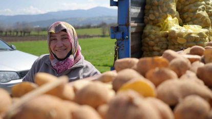 "Patates diyarı"nda çiftçiler ekim mesaisinde