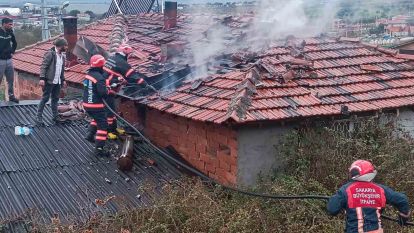 Sakarya'da iftar vakti korkutan yangın