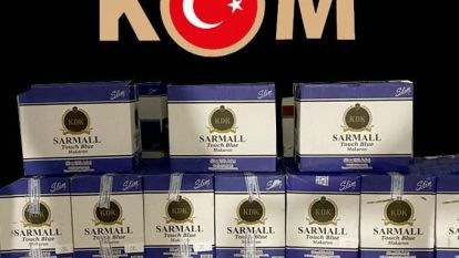 TEM'de durdurulan araçta 710 bin boş makaron ele geçirildi