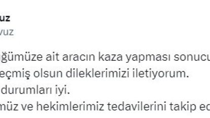 Vali Yavuz, kaza yapan polislerin sağlık durumlarının iyi olduğunu açıkladı