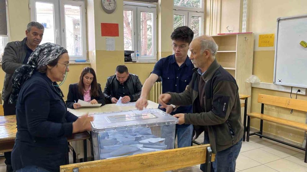 Bolu’da oy sayımı başladı