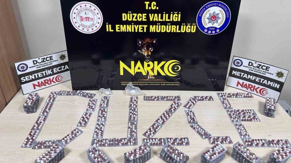 Düzce’ye uyuşturucu getirirken yakalanan 3 kişi tutuklandı