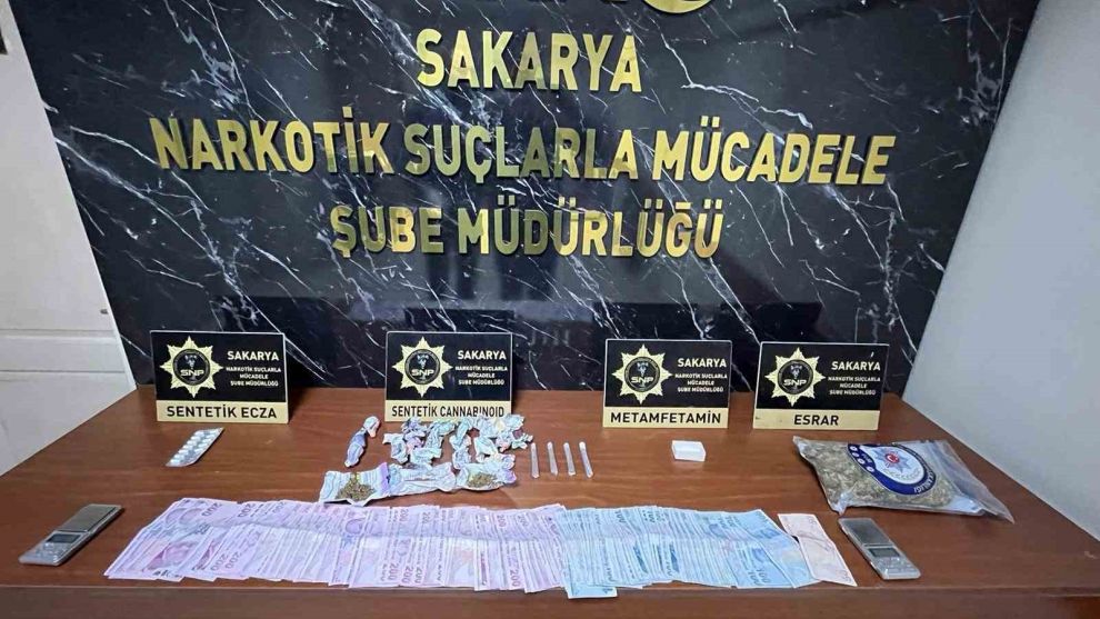 Sakarya'da uyuşturucu operasyonu: 15 gözaltı