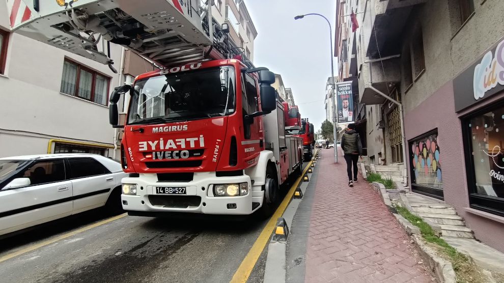 Tabaklar Mahallesinde yangın Korkuttu