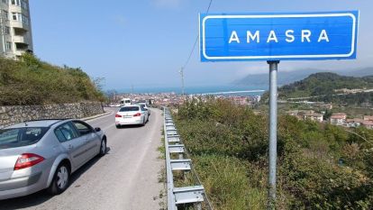 Amasra'da tarihi kalabalık