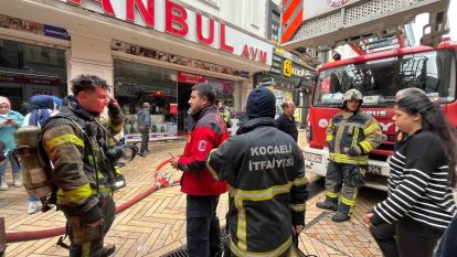 AVM'de yangın paniği