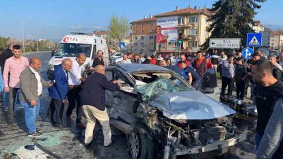 Bolu'da feci kaza: 2 ölü, 1 yaralı