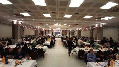 Gurbetteki hemşehriler bu iftar programında bir araya geldi