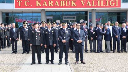 Karabük'te Polis haftası kutlanmaları başladı