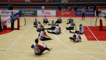 Oturarak Voleybol 1. Lig müsabakaları Karabük'te başladı