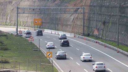 TEM'in Bolu geçişinde akıcı yoğunluk