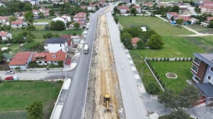 Kanal yolu projesi tamamlanıyor
