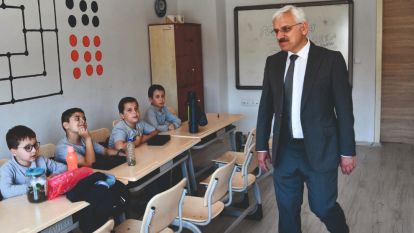 Vali  Kılıç, Türk Mutfağı Haftası Kapsamında Göynük İlkokulunu Ziyaret Etti