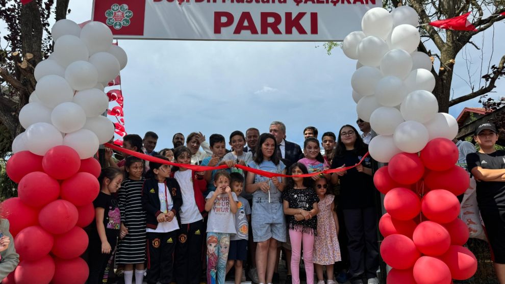 15 Temmuz kahramanının adı, Mengen'de çocuk parkına verildi