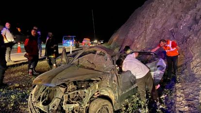 TEM'de feci kaza: 1 ölü, 2 yaralı