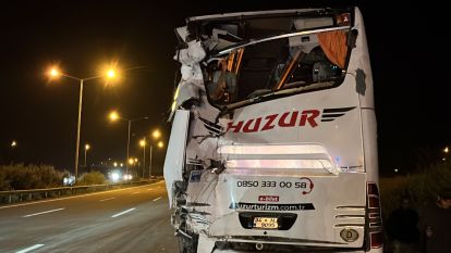 TEM'in Bolu geçişinde 2 yolcu otobüsü çarpıştı: 15 yaralı