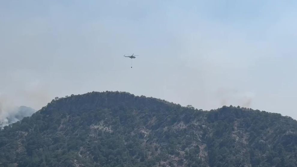 Bolu'daki orman yangını 3'ncü gününde