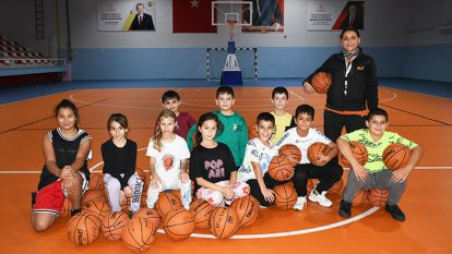 Mengen'de geleceğin basketbolcuları yetişiyor