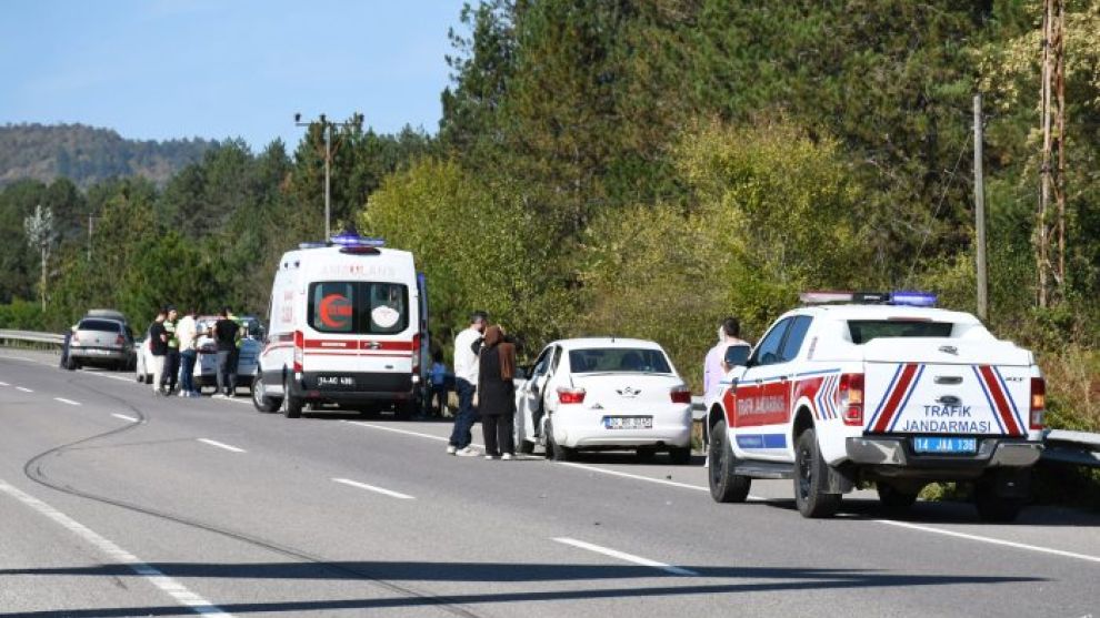 Mengen – Zonguldak karayolunda trafik kazası