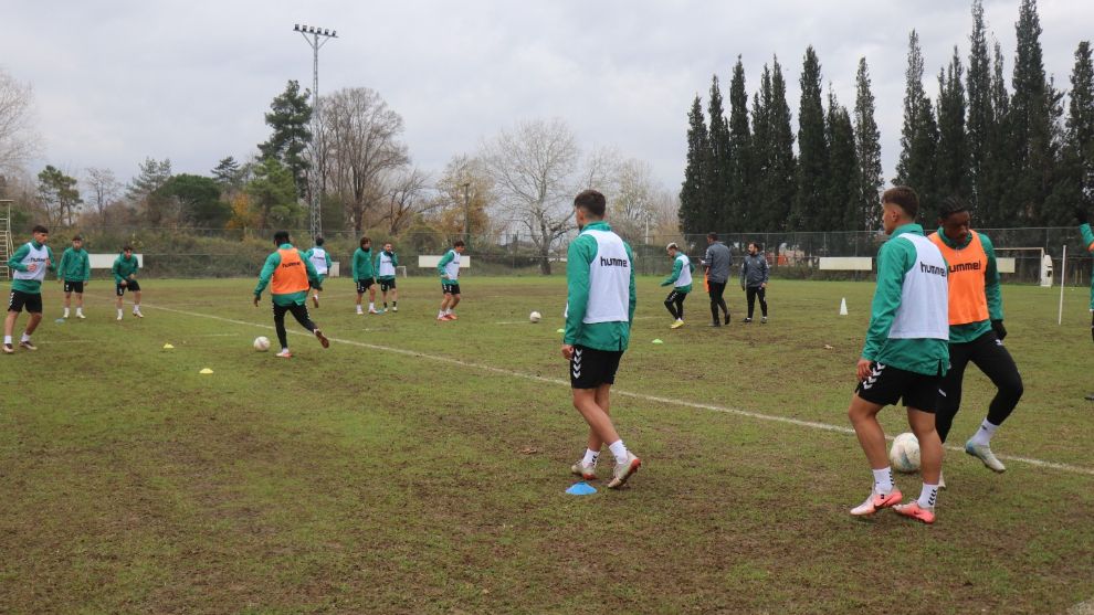 Sakaryaspor, Boluspor maçı hazırlıklarını sürdürdü