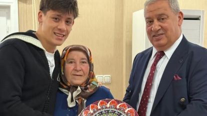 Arda Güler, Baba Ocağını Ziyaret Etti