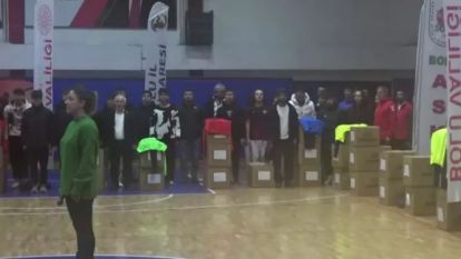 Bolu'da Amatör Spor Kulüplerine Malzeme Desteği