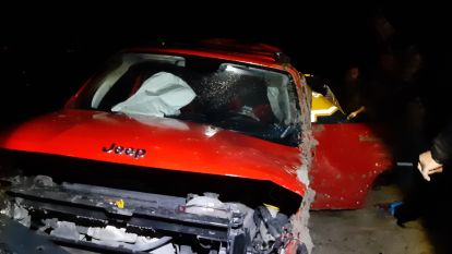 Bolu'da otomobil ciple çarpıştı: 1'i bebek 5 yaralı