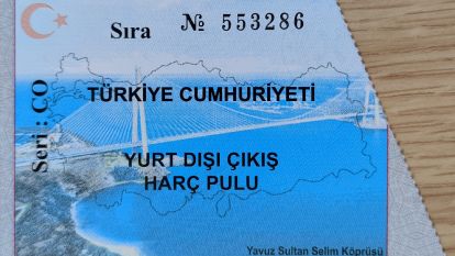 Yurt dışı çıkış harcında yeni dönem