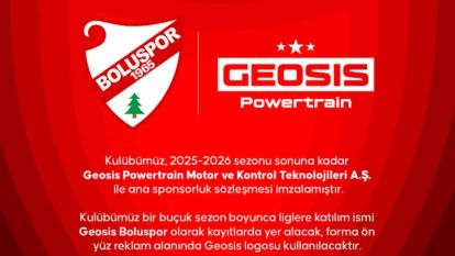 Boluspor'a  Ana sponsor.