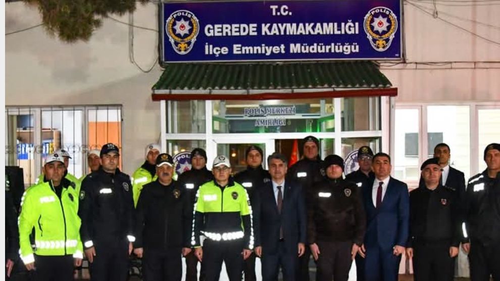 Bolu Valisi Abdulaziz Aydın, Gerede'de Yeni yıl  ziyaretlerinde bulundu...