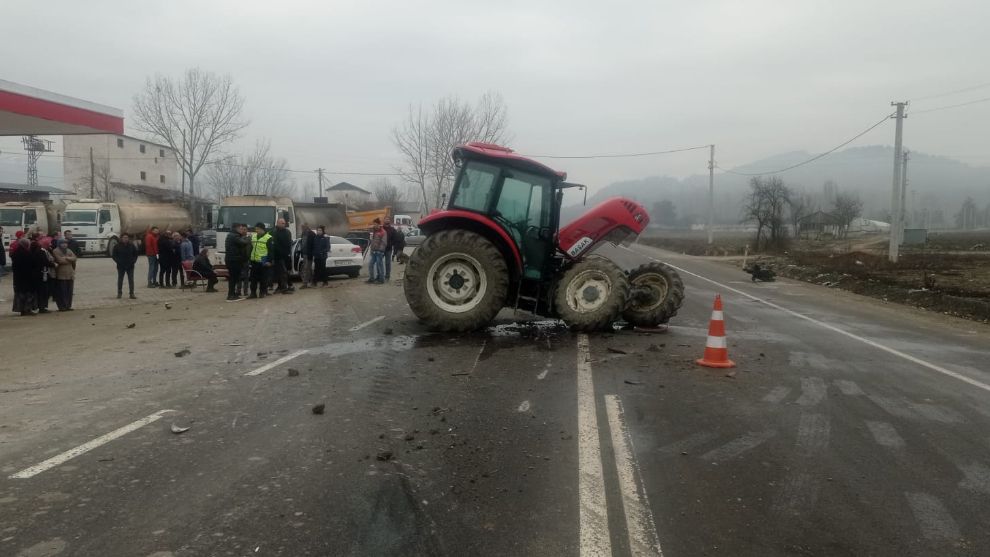 Bolu'da Trafik Kazası: 2 Yaralı