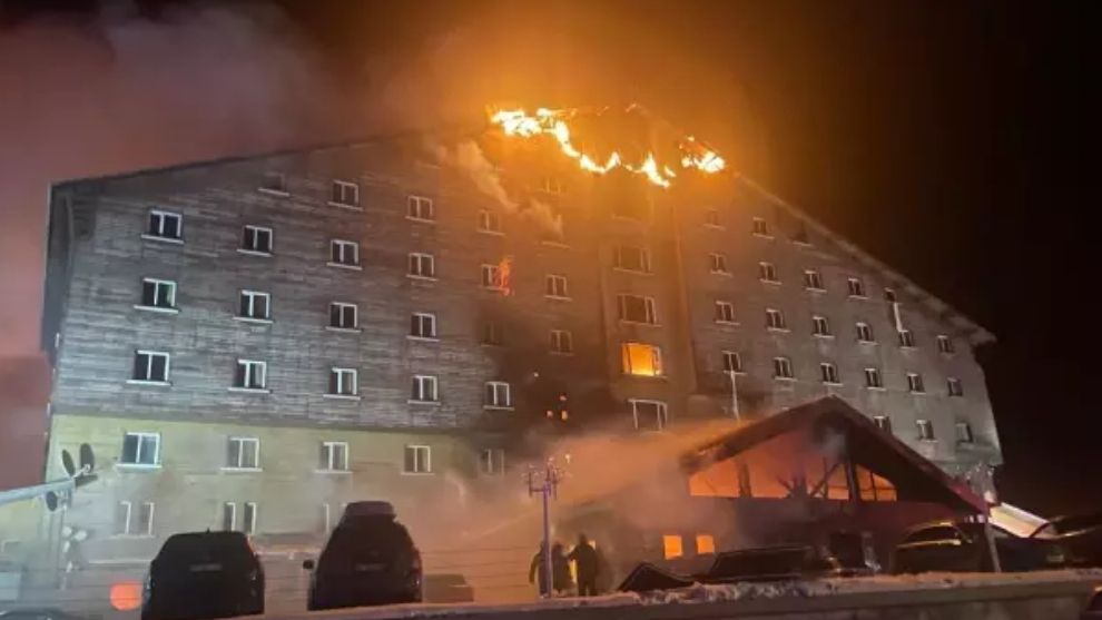 Kartalkaya'daki otel yangını soruşturmasında gözaltı sayısı 14'e yükseldi