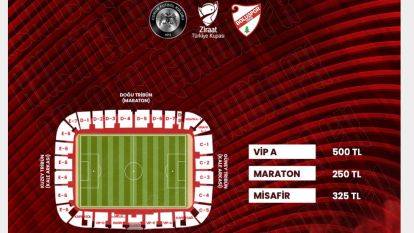 Vip A : 500 TL Maraton : 250 TL Misafir : 325 TL