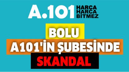 Bolu Highway AVM ‘de bulunan A101 şubesinde küflü ekmek skandalı
