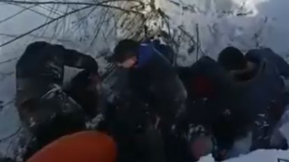 Şambrelle kaza yaptılar