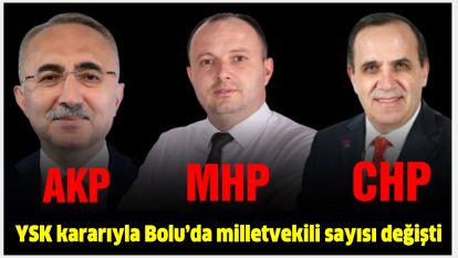 YSK kararıyla milletvekili sayısı değişti