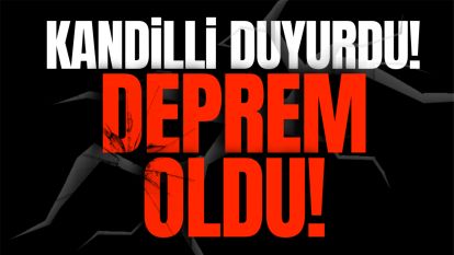 İstanbul'da yaşanan 6,2 büyüklüğündeki deprem Bolu'da hissedildi