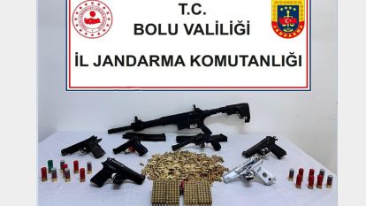 Bolu Jandarma Ruhsatsız Silah ve Mühimmata aman vermiyor