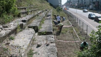 Bolu Antik Stadion'da kazı çalışmaları başladı