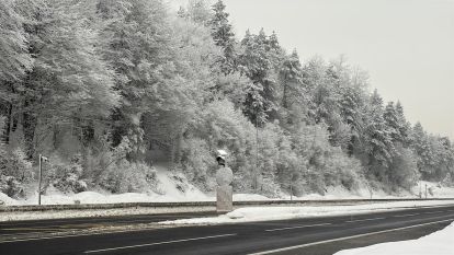 Bolu Dağı geçişinde kar yağışı etkili oluyor