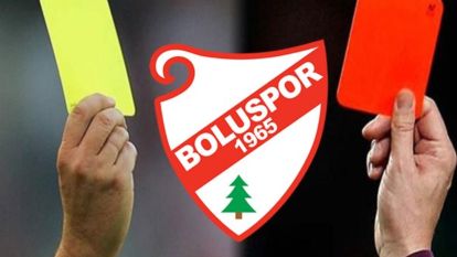 Boluspor'da Kart Alarmı...