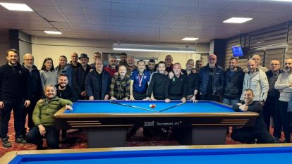Bolu Bilardo İl Temsilcisi Ömer Uçar ödüllerini taktim etti